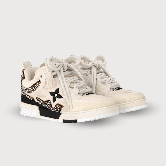 LV SNEAKERS Matthew D MEN Beige Negro