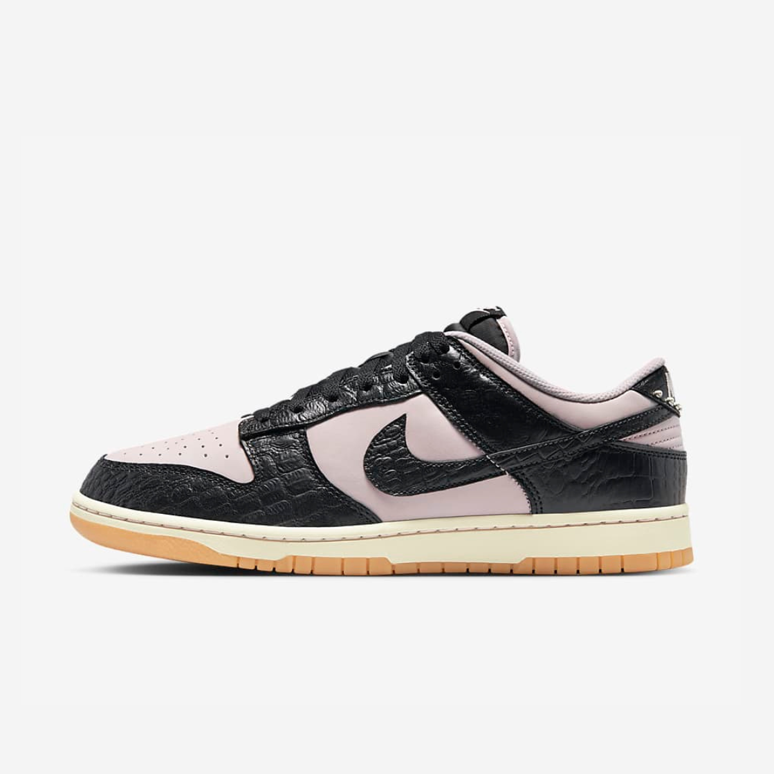 Nike Dunk Low "Black Croc Skin"