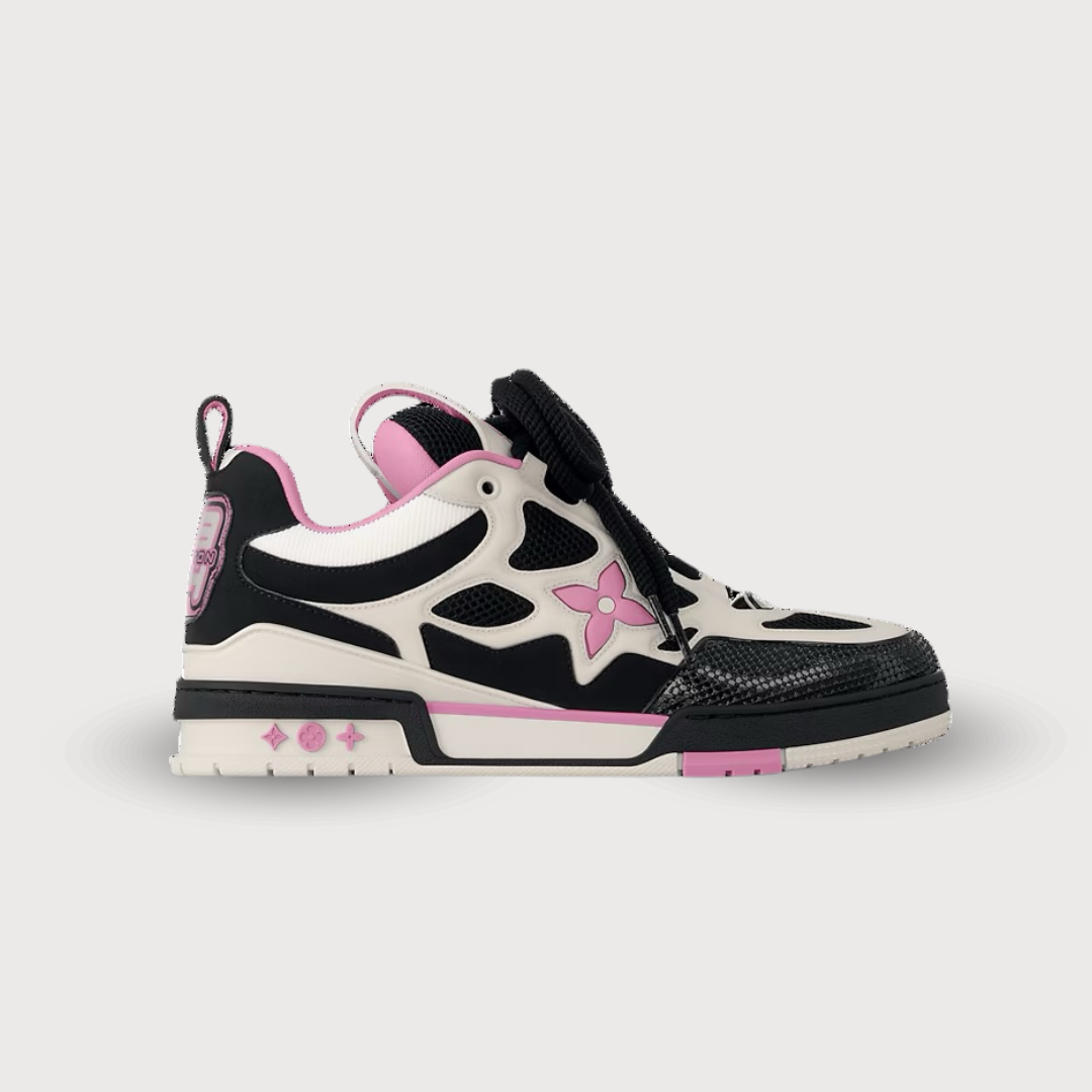 Luois Vuitton Sneaker Shoes UNISEX  - Negro, Blanco y Pink