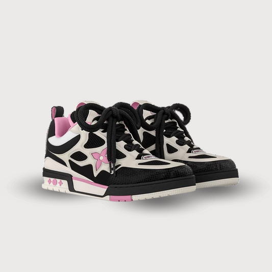 Luois Vuitton Sneaker Shoes UNISEX  - Negro, Blanco y Pink