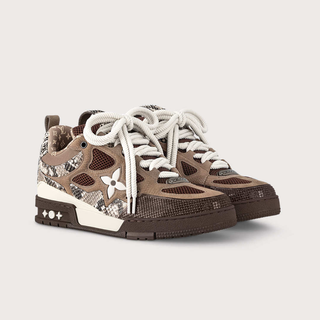 Louis Vuitton Skate MEN -Marron beige Café