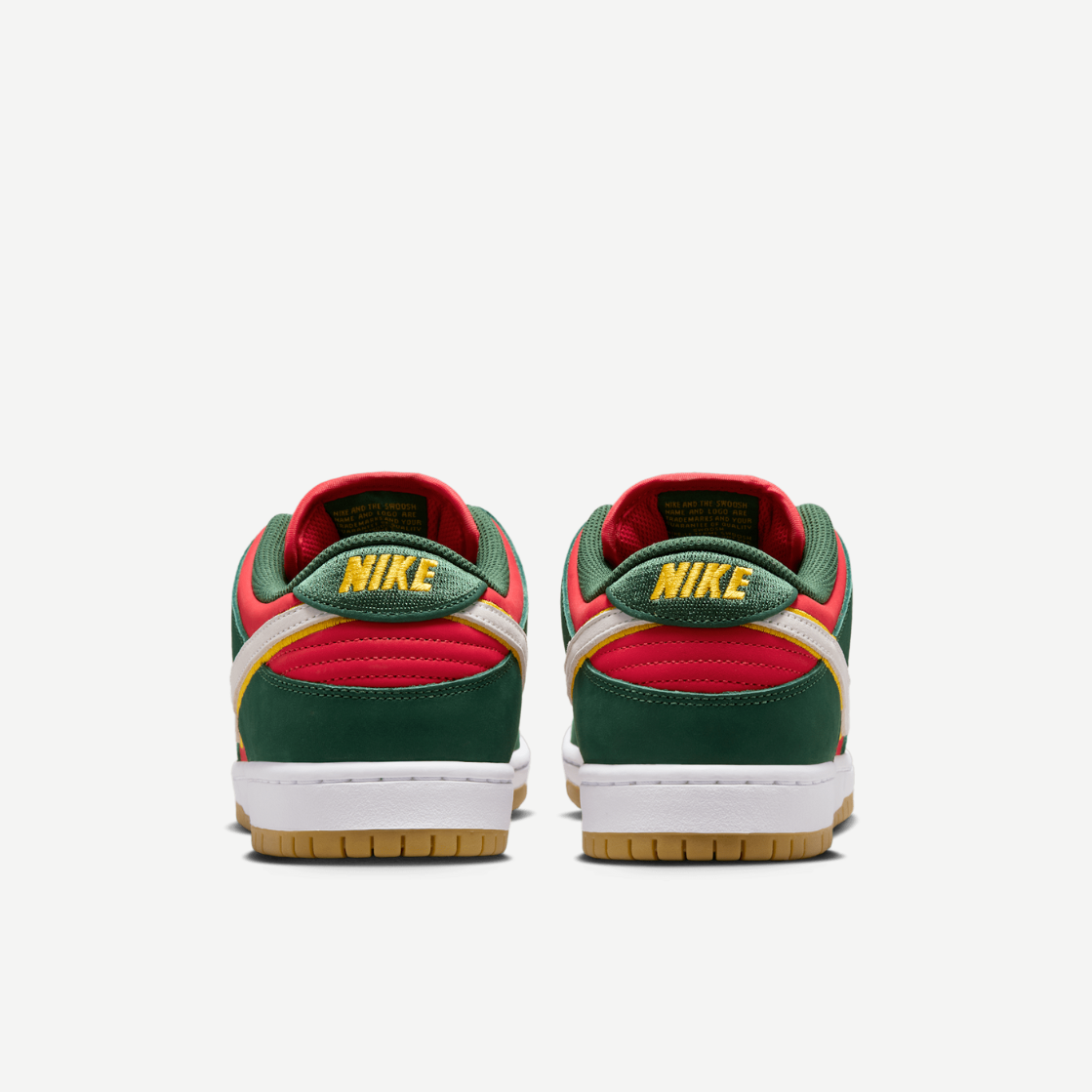 Nike Dunk Low "Fir and Fire Red"