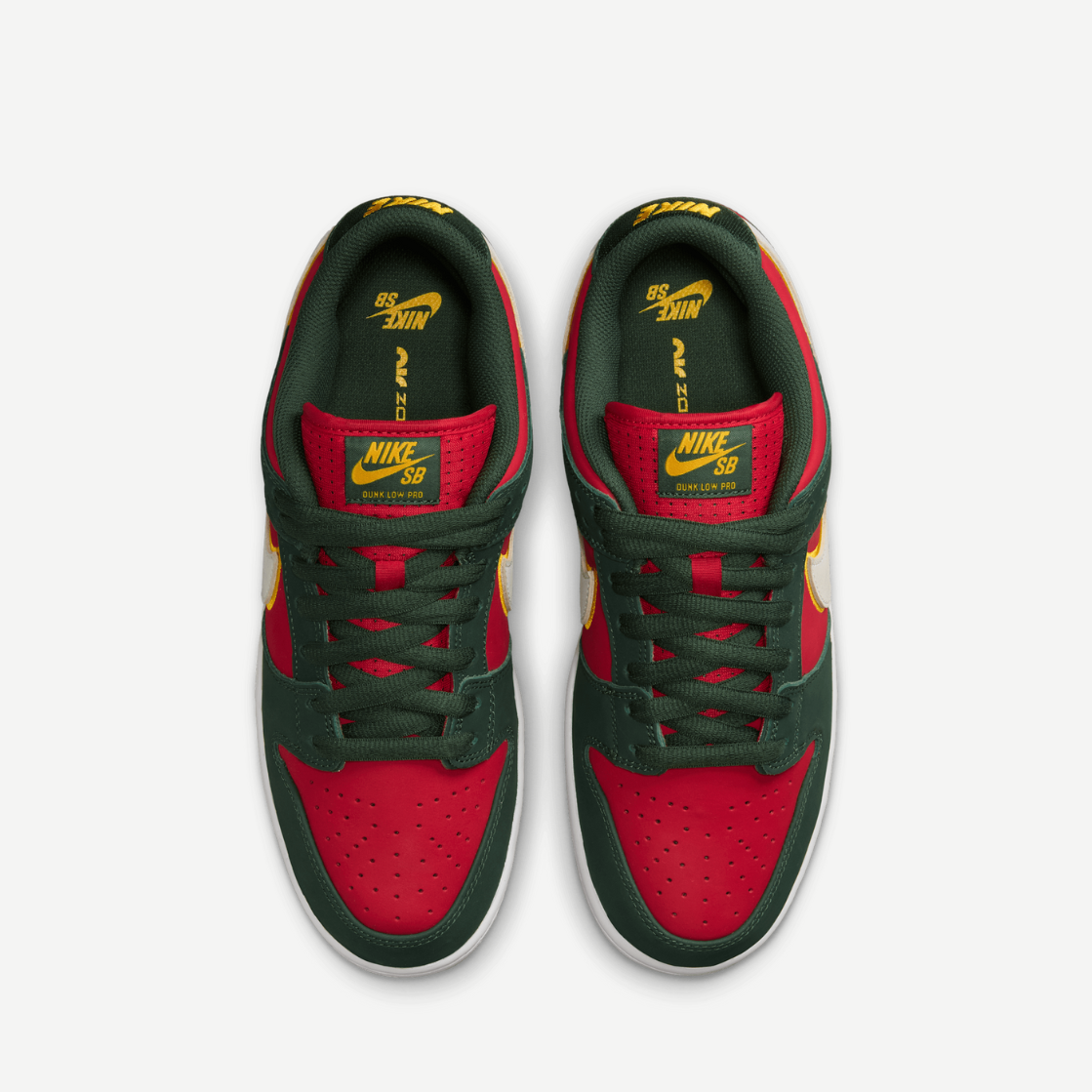 Nike Dunk Low "Fir and Fire Red"